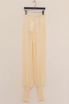 SWAYING/KNIT threaded leg straight pants SW24SS3B45 tooth white